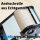 Handabroller - Profi-Ausführung - Version : NR (silent - low noise) - schwarz / black - 50 mm - Klebebandabroller Metallrahmen