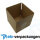 Faltkarton 150 x 150 x 80 mm - 1-wellig - FEFCO 0201