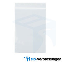 Druckverschlussbeutel ZIP Beutel 150 x 220 mm - 50my -...